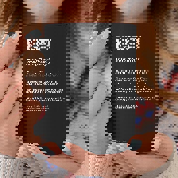 Rusty ネームシャツ コーヒーマグ 面白い贈り物