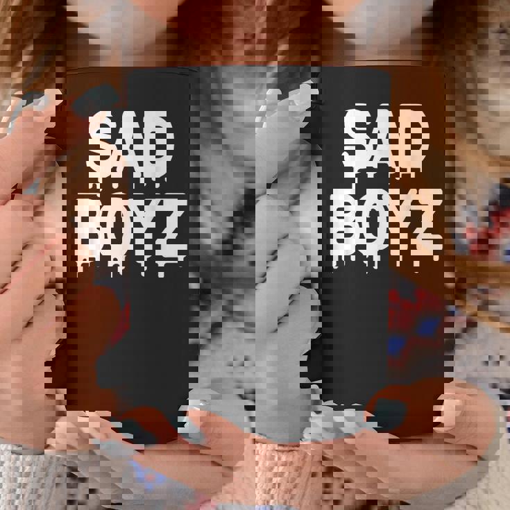 Sad Boyz Drip おもしろグラフィックノベルティ トレンディギフト コーヒーマグ 面白い贈り物