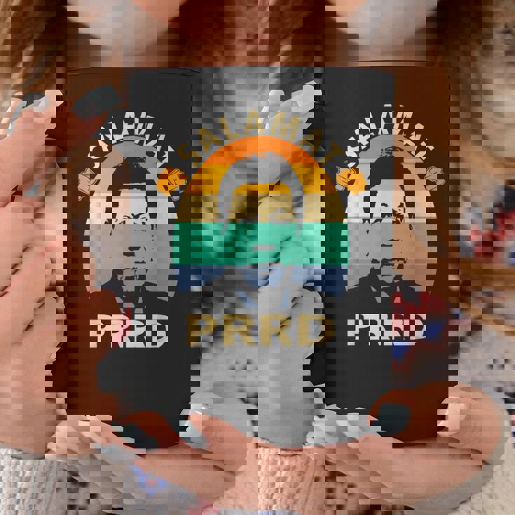 Salamat Prrd フィリピン ディゴン・ドゥテルテ大統領 ありがとう コーヒーマグ 面白い贈り物