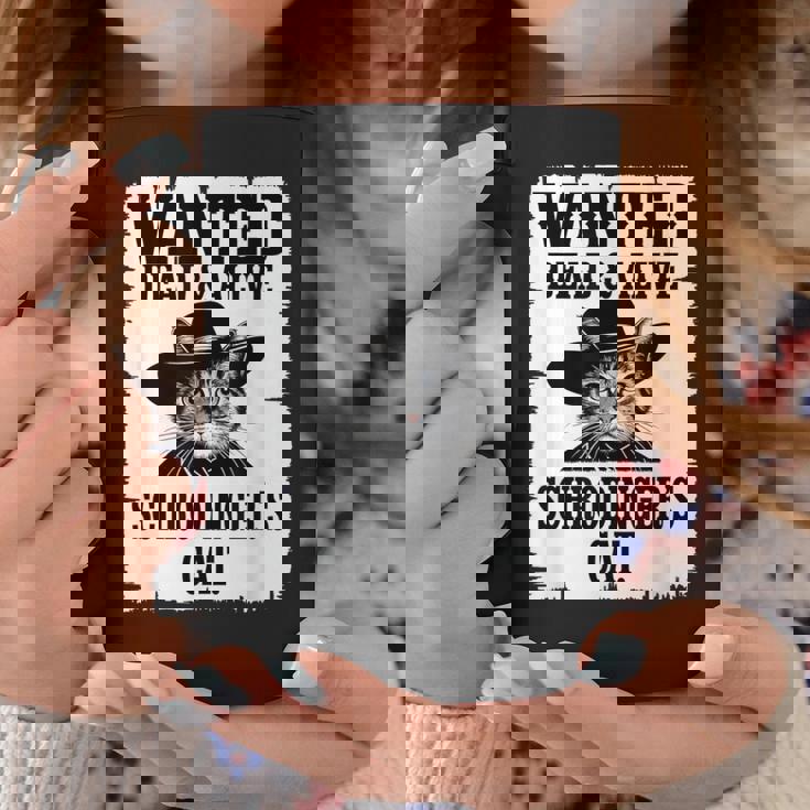 Schrodinger's Cat Wanted Physics シャツ 理科教師 コーヒーマグ 面白い贈り物