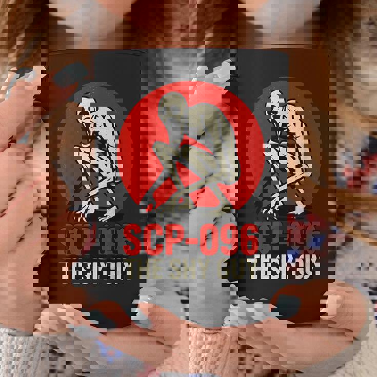 Scp-096 「シャイガイ」ホラーアートデザイン コーヒーマグ 面白い贈り物