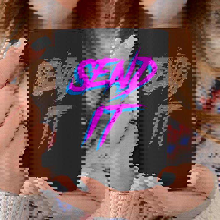 Send It Just Gotta スキー スノーボード Getendy モトクロス Moto コーヒーマグ 面白い贈り物