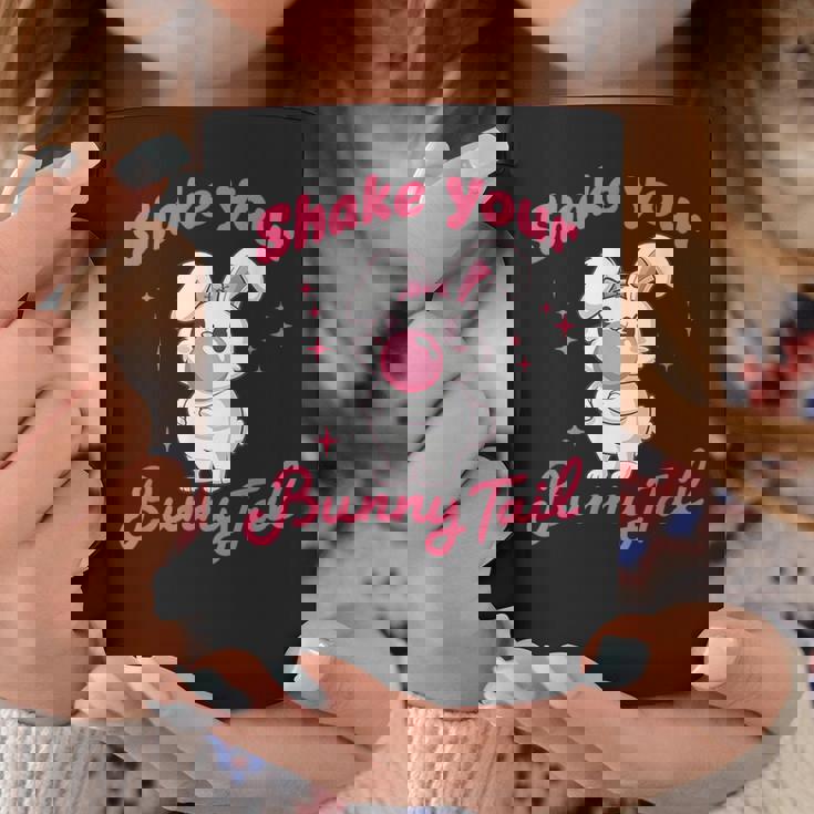 Shake Your Bunny Tail 愛らしいバブルガム コーヒーマグ 面白い贈り物