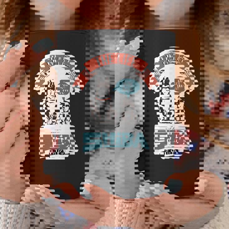 Shiba Dog かわいい柴犬 黒柴 コーヒーマグ 面白い贈り物