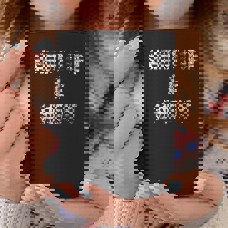 Shut Up Andquat Gym コーヒーマグ 面白い贈り物