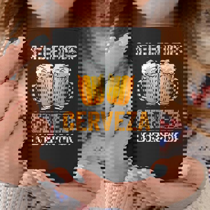 Si Tu Me Dices Cerveza Beer Lovers Regalo Cerveza Amantes Taza de café Regalos divertidos
