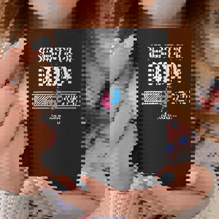 Soon To Be Daddy 2025 Loading Father First Time Dad Est 2025 コーヒーマグ 面白い贈り物