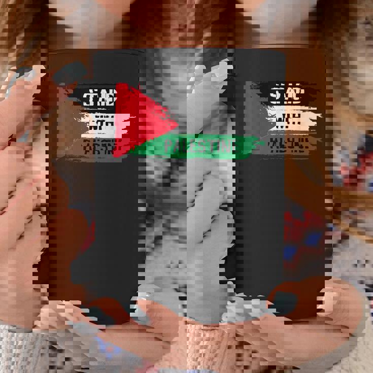 Stand With Palestineupporters Free Gaza エルサレムモスク コーヒーマグ 面白い贈り物