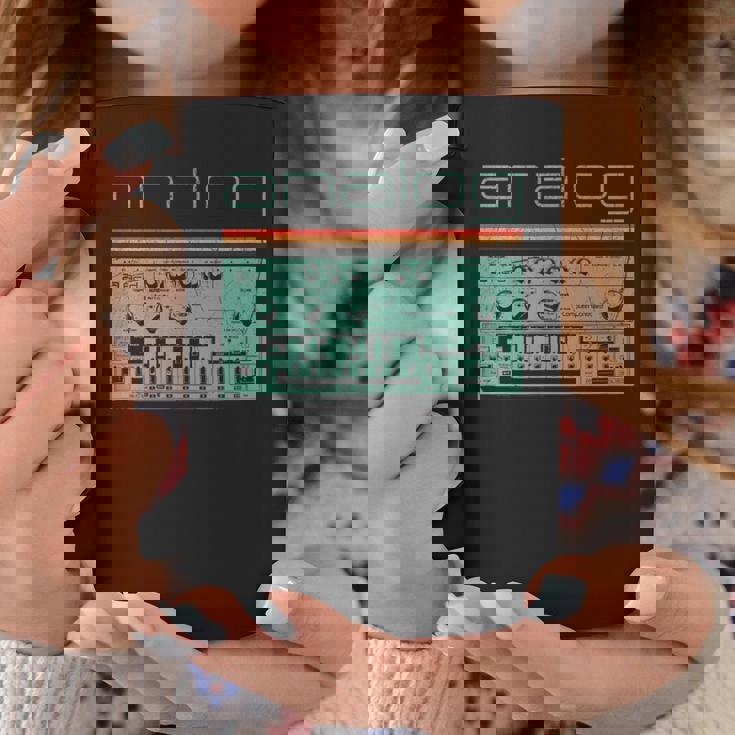 Synthesizer アナログシンセテクノ酸djプロデューサー ビンテージ コーヒーマグ 面白い贈り物