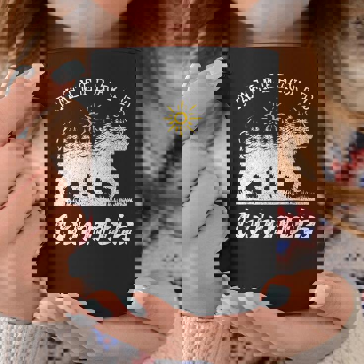 Take Me Back To Colombia ビンテージ コロンビア バケーション コーヒーマグ 面白い贈り物