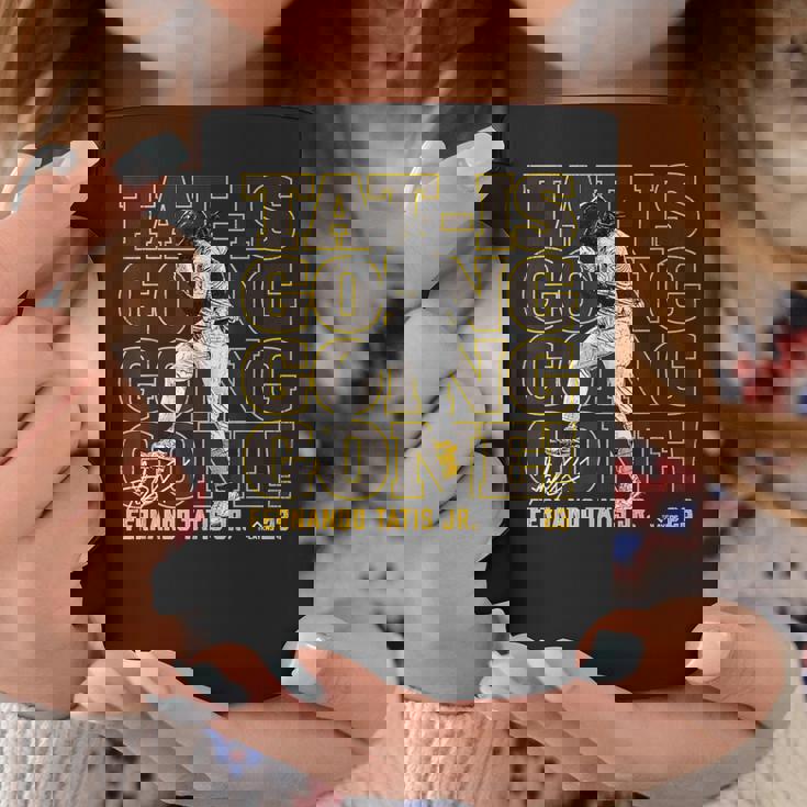 Tat-Is Going Going Gone Fernando Tatis Jran Diego Mlbpa コーヒーマグ 面白い贈り物