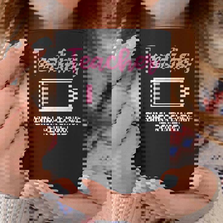 Teacherummer Recharge Required シャツ コーヒーマグ 面白い贈り物