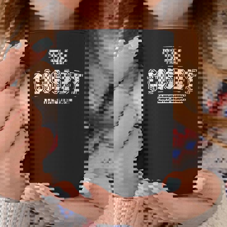 Team Cosby Lifetime Member Family 苗字 コーヒーマグ 面白い贈り物