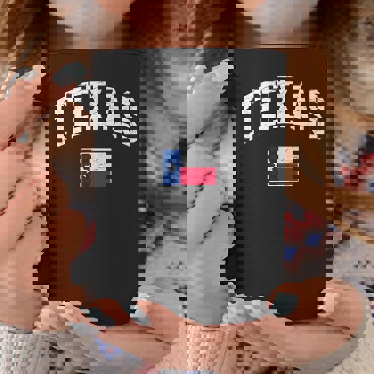 Texas Flag Of Texas Worn Classic コーヒーマグ 面白い贈り物