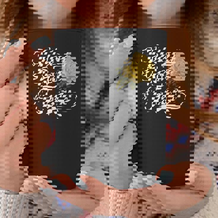 Texasイエローローズイエローローズ コーヒーマグ 面白い贈り物