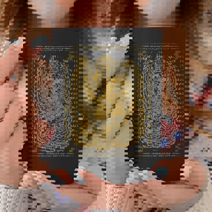 Thailandak Yant Tattoo Magical Thai Tattoos Thailand コーヒーマグ 面白い贈り物