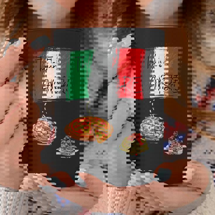 That's Amore ピザ パスタ好き イタリア料理 イタリア国旗 コーヒーマグ 面白い贈り物