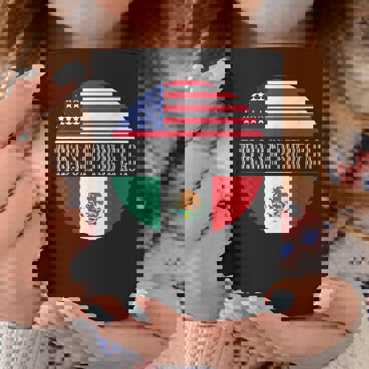 This Is My Pride フラッグ メキシカン アメリカン チカーノ チカーナ メンズ コーヒーマグ 面白い贈り物