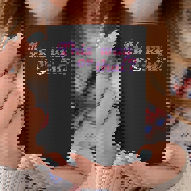 This Way Or That Cheshire ニヤリと笑う猫 不思議の国のアリス コーヒーマグ 面白い贈り物