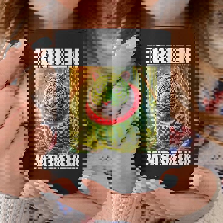 Tigrullini Watermellini イタリアンブレインロットミーム コーヒーマグ 面白い贈り物