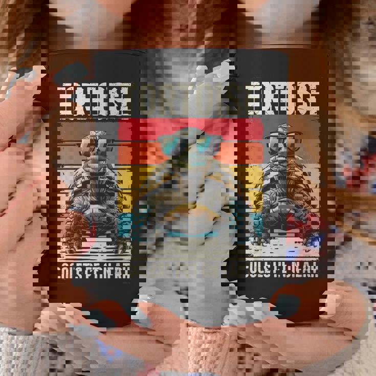 Tortoise 地球上で最もクールなペット、面白いカメ コーヒーマグ 面白い贈り物