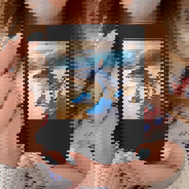 Tralalelo Tralala 面白いサメ イタリアのブレイン ミーム グラフィック コーヒーマグ 面白い贈り物