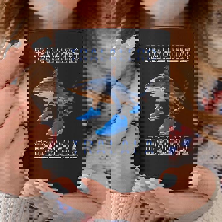 Tralalero Tralala イタリアンブレインレッドミーム コーヒーマグ 面白い贈り物