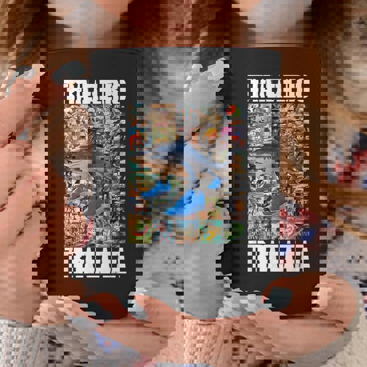 Tralalero Tralala イタリアンブレインロットミーム コーヒーマグ 面白い贈り物