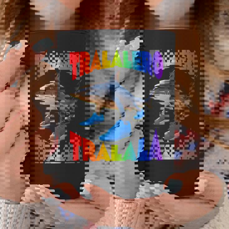 Tralalero Tralala イタリアンブレインロットミーム コーヒーマグ 面白い贈り物