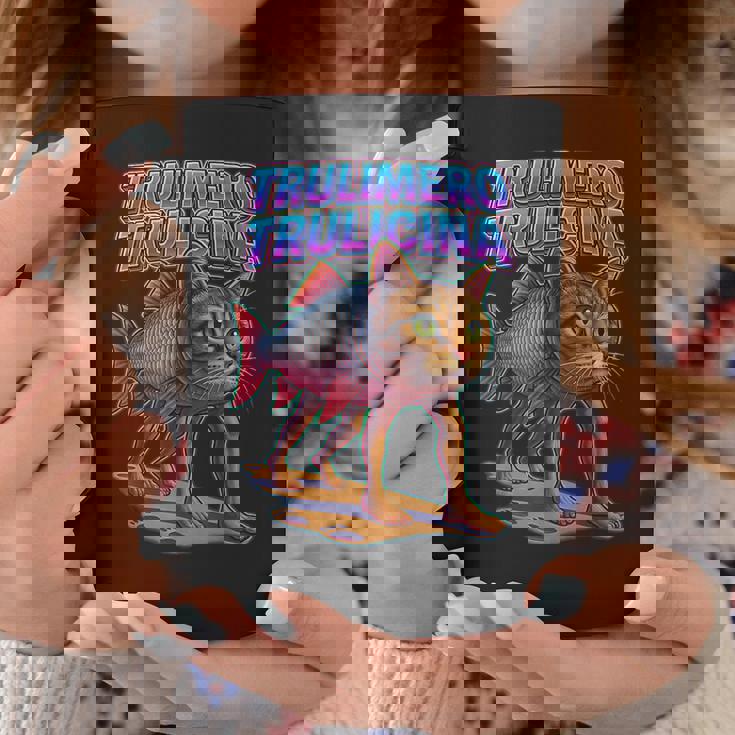 Trulimero Trulicina イタリアンブレインロットミーム コーヒーマグ 面白い贈り物