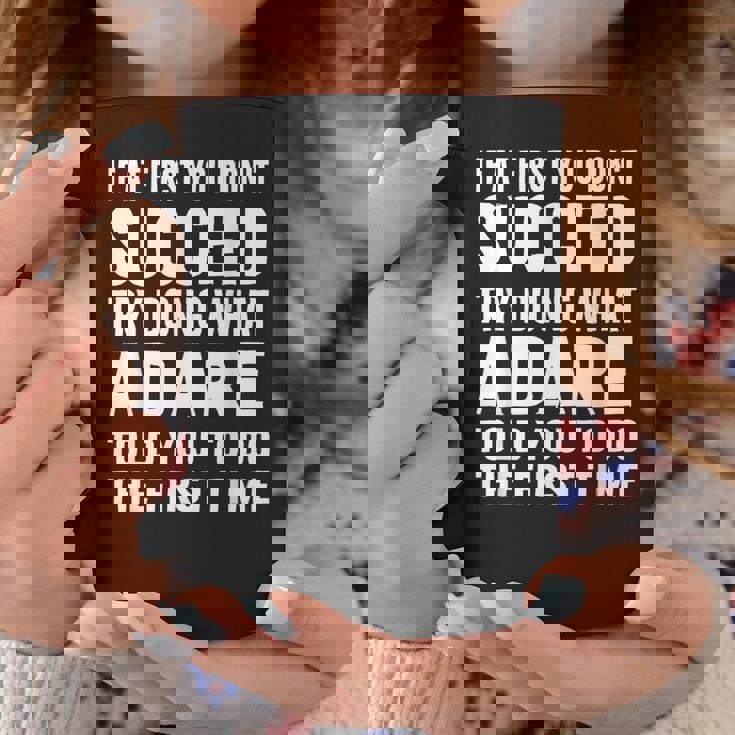 Try Doing What Adare Told Adare シャツ コーヒーマグ 面白い贈り物