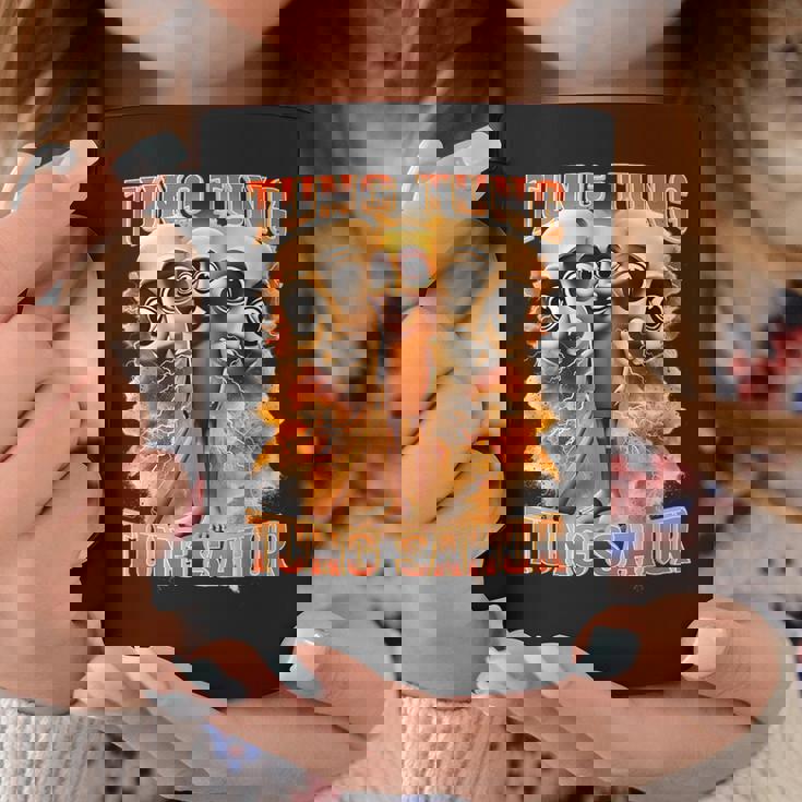 Tung Tung Tungahur イタリアのブレインロット、面白い野球バット コーヒーマグ 面白い贈り物