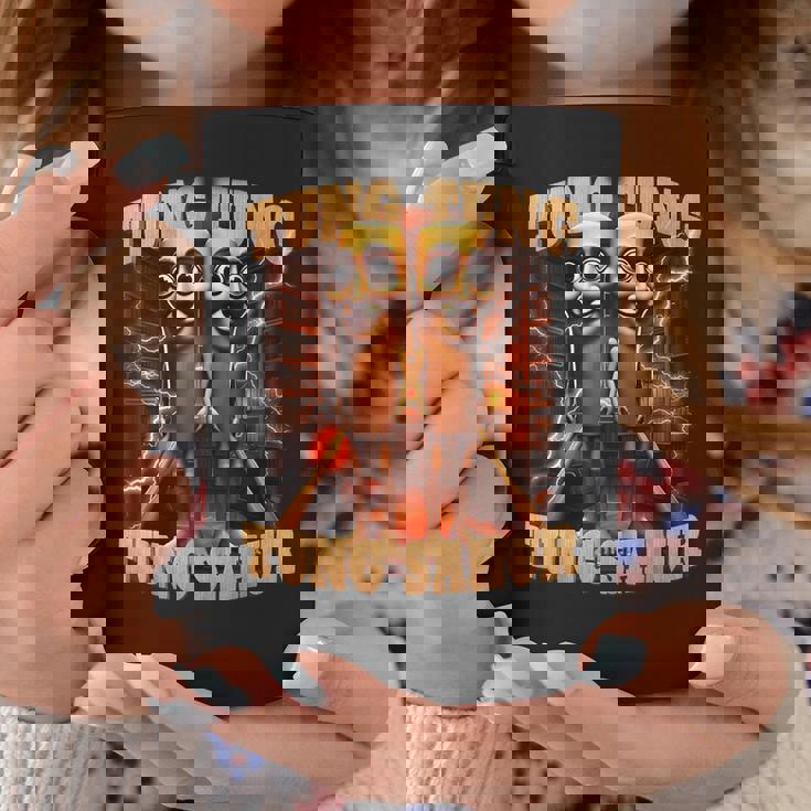 Tung Tungahur 面白い イタリアン ブレイン ミーム トゥン トゥン サフール コーヒーマグ 面白い贈り物