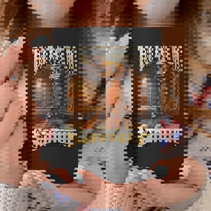 Tung Tungahur 面白いイタリアンブレインロットミームグラフィック コーヒーマグ 面白い贈り物