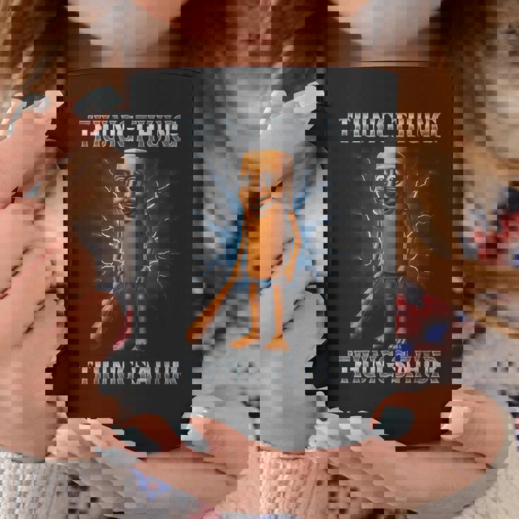 Tung Tung Tungahur 面白い動物 イタリアン ブレイン ミーム コーヒーマグ 面白い贈り物