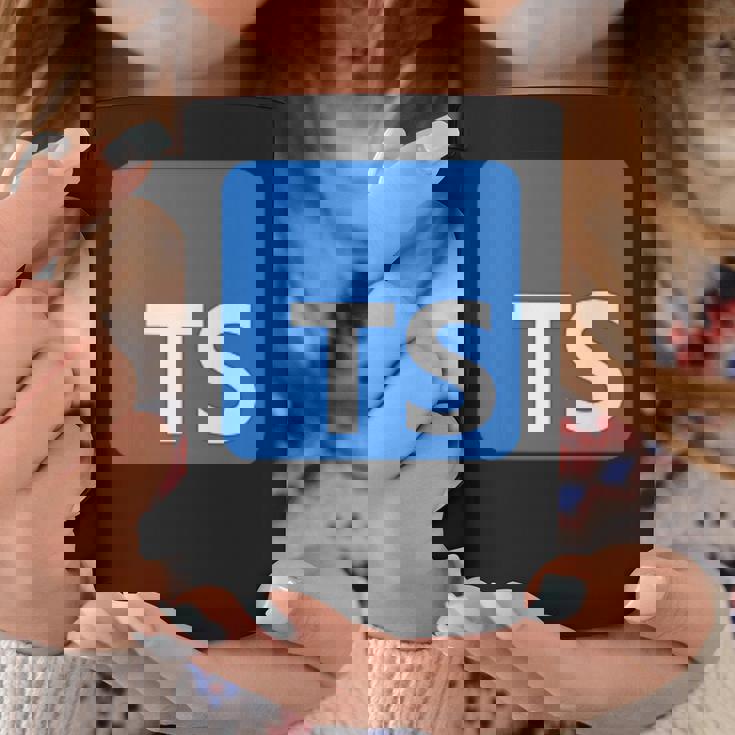 Typescript プログラミングロゴ Tsロゴ プログラマーへのギフトに コーヒーマグ 面白い贈り物