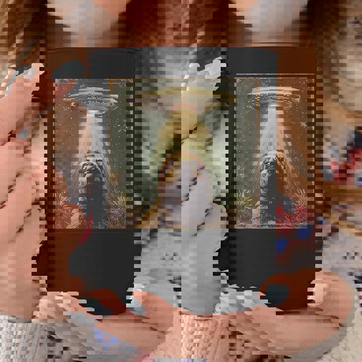 Ufo と面白いナマケモノのセルフィー、面白いナマケモノ コーヒーマグ 面白い贈り物