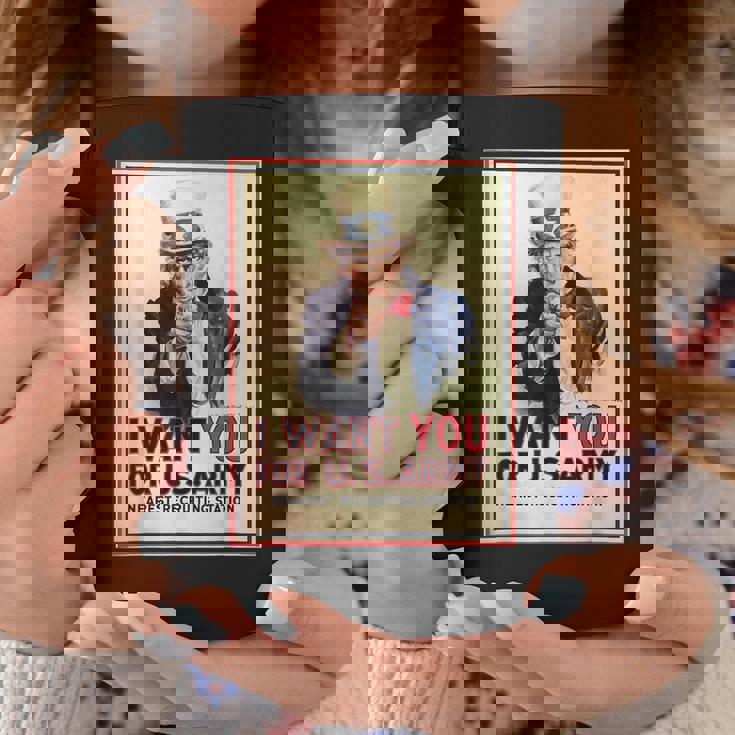Uncleam I Want You For Us Army ビンテージポスターtシャツ コーヒーマグ 面白い贈り物