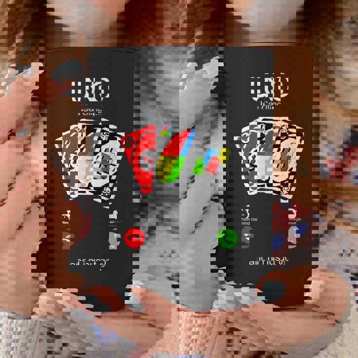 Uno Calls And I Must Be For Children コーヒーマグ 面白い贈り物
