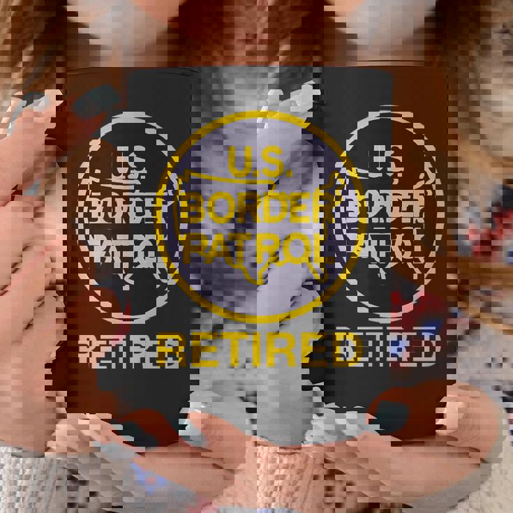 US ボーダー パトロール 退職 面白い アメリカン 愛国心 ユーモア コーヒーマグ 面白い贈り物