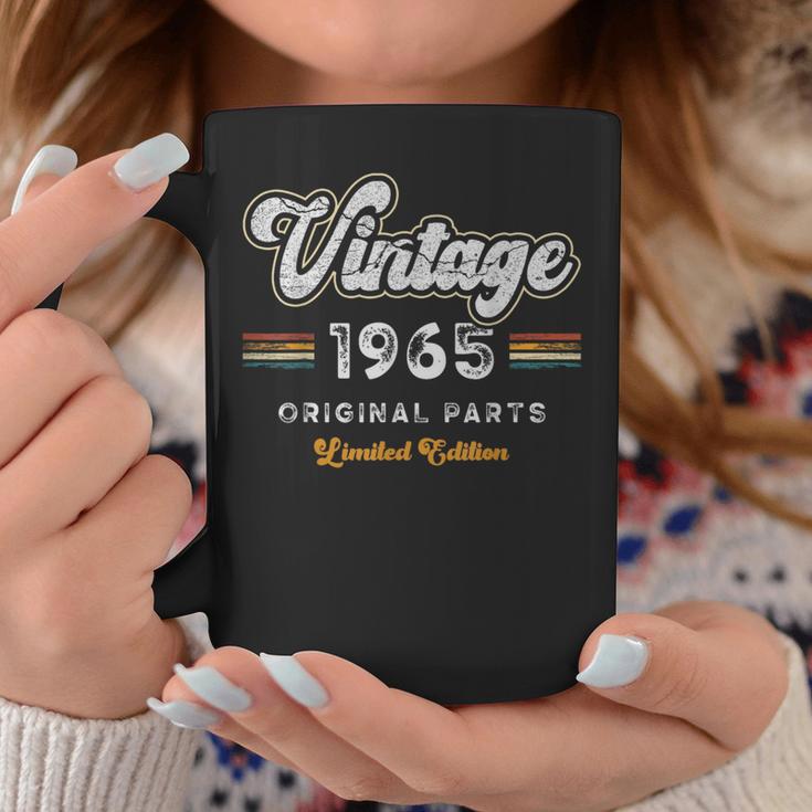 Vintage 1965 Piezas Originales 60 Cumpleaños Taza de café Regalos divertidos