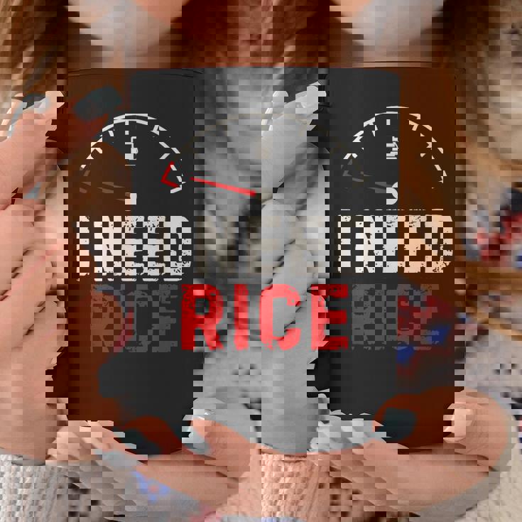 Vintage I Need Rice Lover レトロ 米 食べ物 好き コーヒーマグ 面白い贈り物