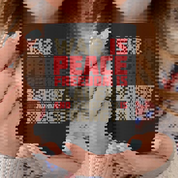 War Is Peace 引用tシャツ コーヒーマグ 面白い贈り物