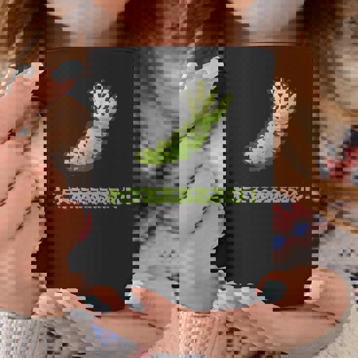 Wazzup Wazaaaaaap Wasaaaabiわさび、わさあああああび！ What's Up コーヒーマグ 面白い贈り物