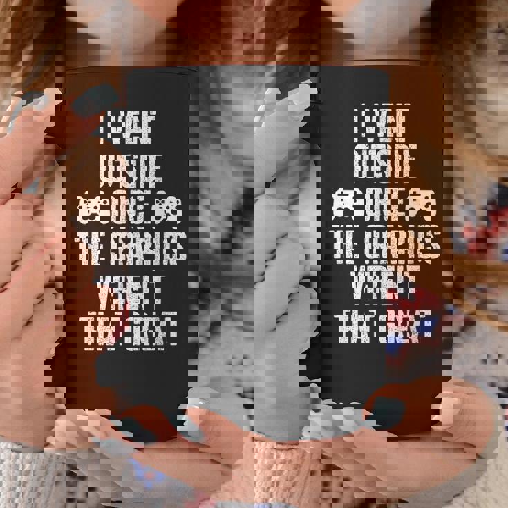 I Went Out Once Graphics Wernot That Great Gamer コーヒーマグ 面白い贈り物