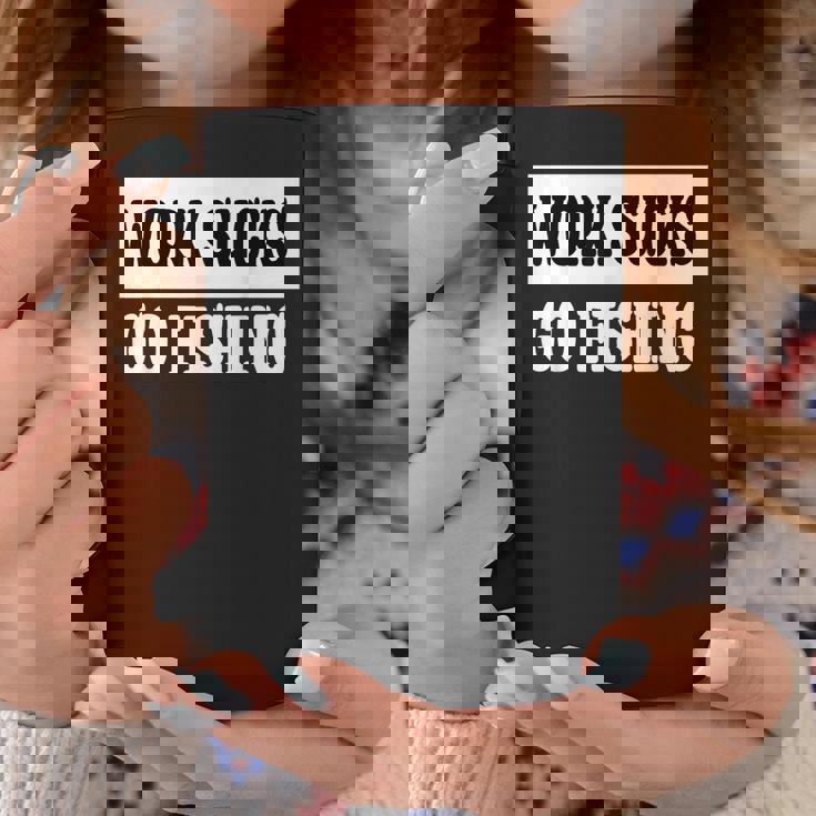 Workucks Go Fishing コーヒーマグ 面白い贈り物