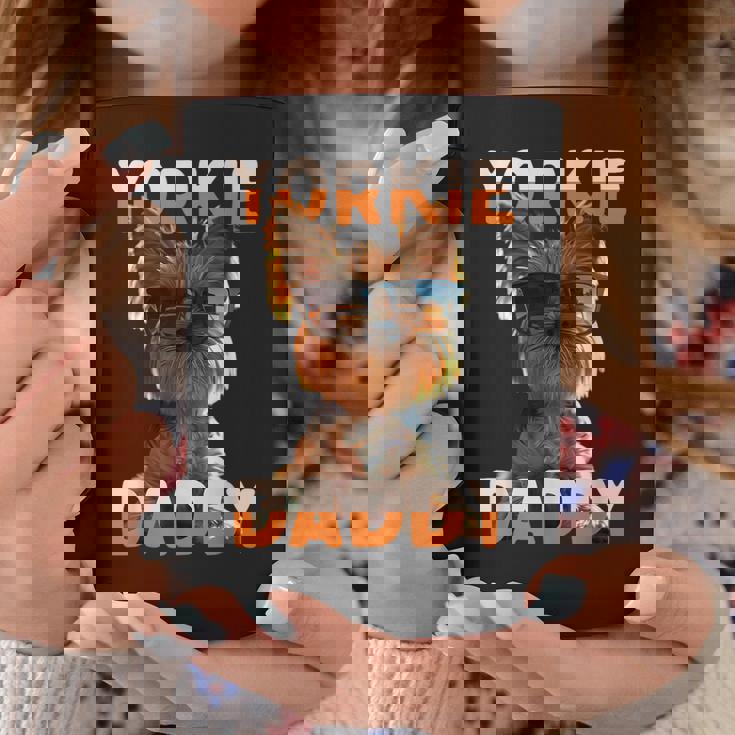 Yorkie Daddyヨーキー パパ 父の日 お父さん スウィート・ヨークシャー・テリア コーヒーマグ 面白い贈り物