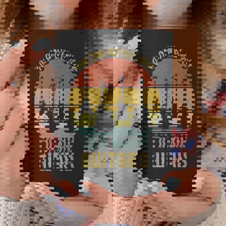 You Can Never Have Too Many Guitars シャツ ミュージック 面白い コーヒーマグ 面白い贈り物