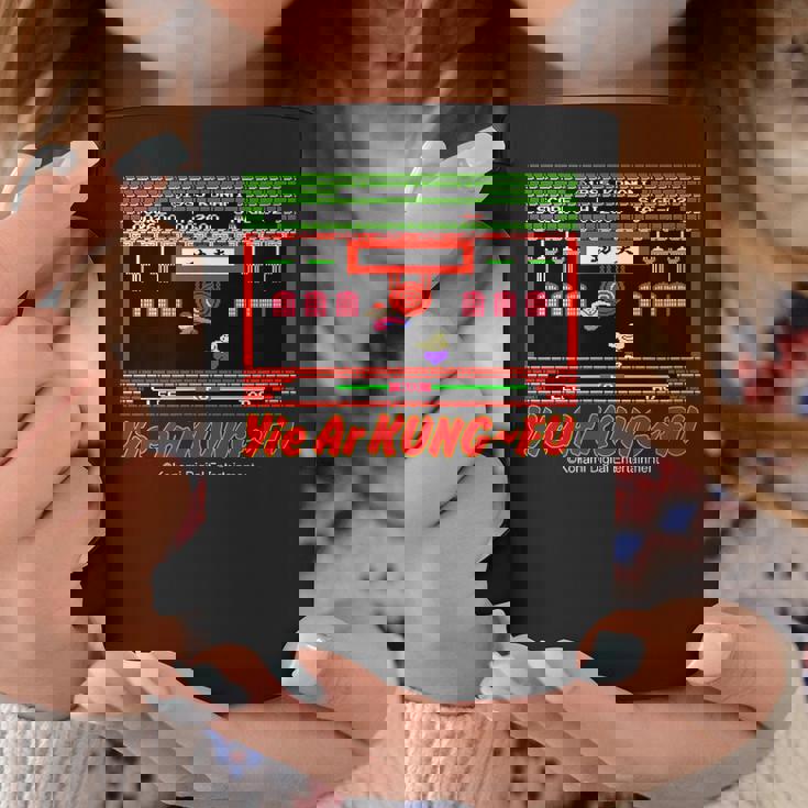 「イー・アル・カンフー」キック コーヒーマグ 面白い贈り物