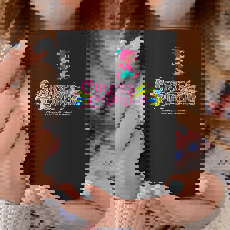 「サーカスチャーリー」ロゴ&キャラクター コーヒーマグ 面白い贈り物